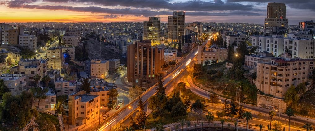 The capital, Amman, is the largest city in Jordan
